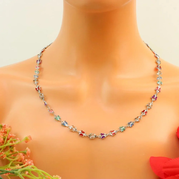 "New Beautiful Design Necklace Chain for Women/Girls, Gift, N538 - Picture 10 of 10